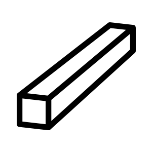 Квадрат нержавеющий 50 мм (калибр.) AISI 304(08Х18Н10)